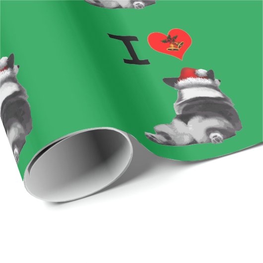 I Love Corgis Cadeaupapier (Rol Hoek)