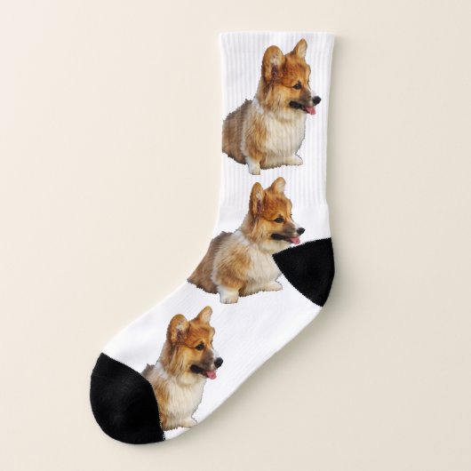 i Love Corgis Sokken (Rechts binnenkant)