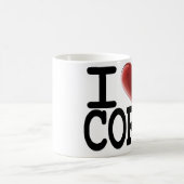 I Love CORK Magische Mok (Center)