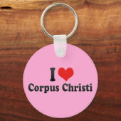 I Love Corpus Christi Sleutelhanger (Voorkant)