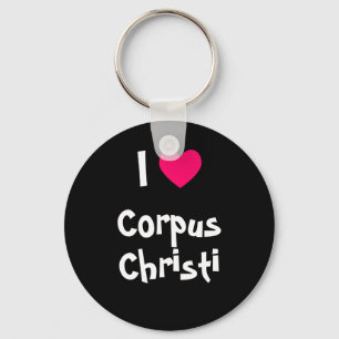 I Love Corpus Christi Sleutelhanger
