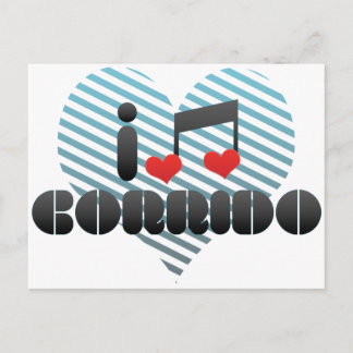 I Love Corrido Briefkaart