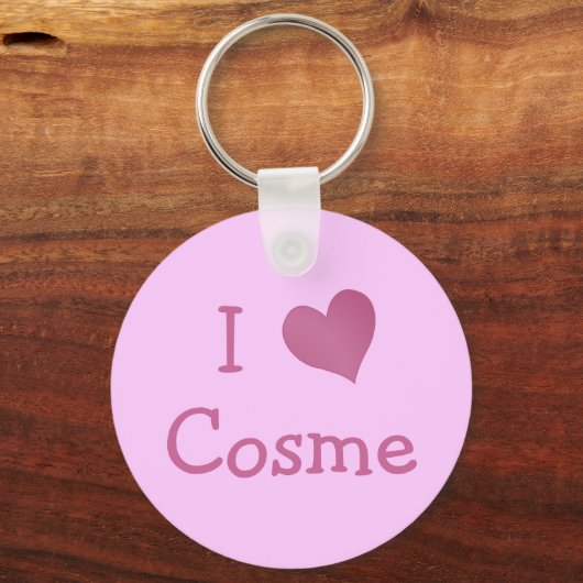 I Love Cosme Sleutelhanger (Voorkant)