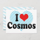 I Love Cosmos Briefkaart (Voorkant / Achterkant)