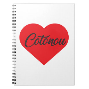 I Love Cotonou - Benin Notitieboek