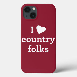I Love Country Case-Mate iPhone Case