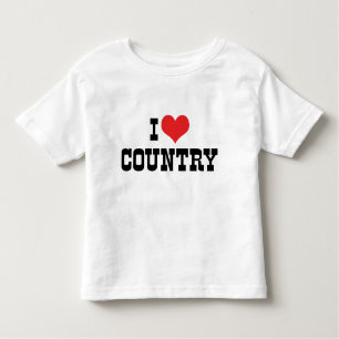 I Love Country T-Shirt