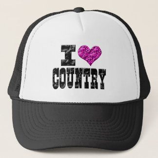 I Love Country Trucker Pet