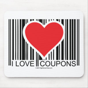 I Love Coupons Muismat