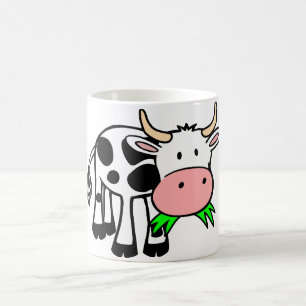 I Love Cows Cute Cow Coffee Mok