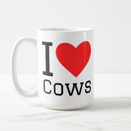 I love cows koffiemok (Links)