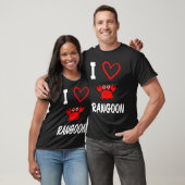 I Love Crab Rangoon Cute Crab T-shirt (Unisex)