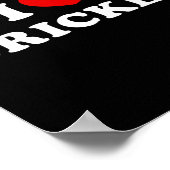 I Love Cricket  Poster (Hoek)