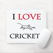 I Love Crickets Muismat (Met muis)