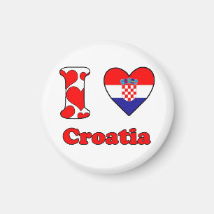 I love Croatia magnet