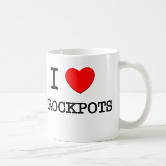 I Love Crockpots Koffiemok (Rechts)