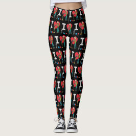 I Love Croquet Leggings