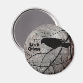 I Love Crows Magneet (Voorkant / Achterkant)