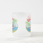 I Love Cruising Frosted Mok (Center)