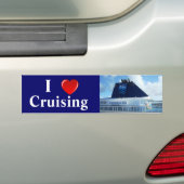 I Love Cruising N Bumpersticker (Op auto)