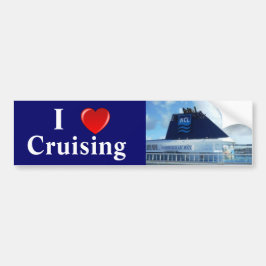 I Love Cruising N Bumpersticker