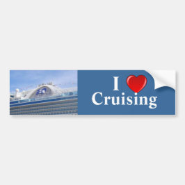 I Love Cruising Pr Bumpersticker