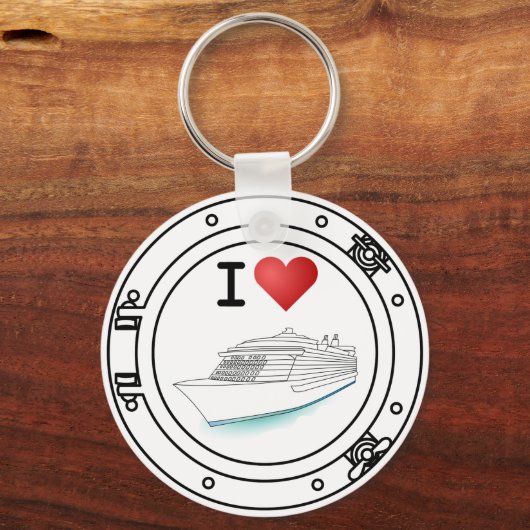 I Love Cruising Sleutelhanger (Voorkant)