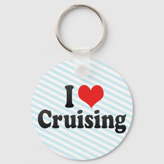 I Love Cruising Sleutelhanger (Voorkant)