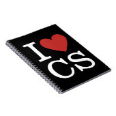 I ❤️ Love CS - Klantenservice - Notitieboek (Rechterzijde)