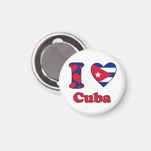 I love Cuba Magneet (Voorkant / Achterkant)