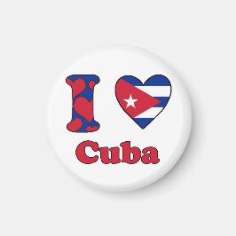 I love Cuba Magneet