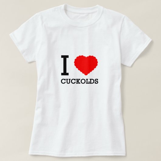 I Love Cuckolds Tee Shirt (Design voorkant)