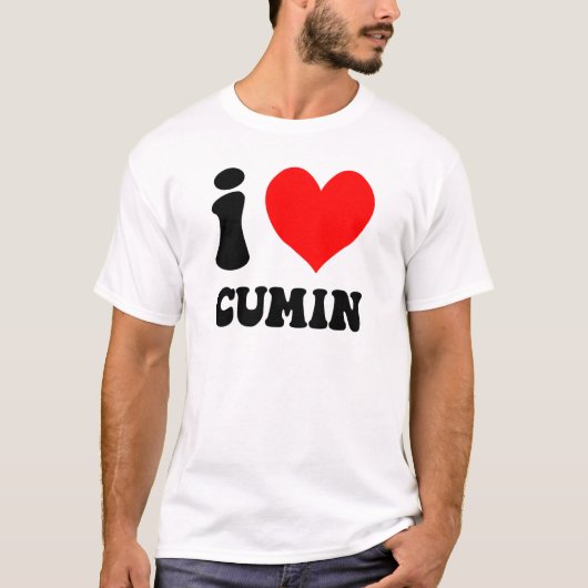 i love cumin t-shirt (Voorkant)