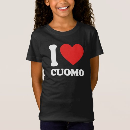 I Love Cuomo T-shirt (Voorkant)