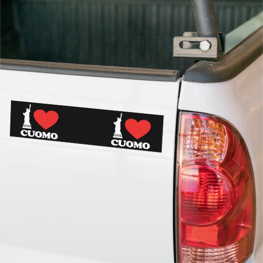I Love Cuomo | Vrijheidsbeeld Bumpersticker (Op Truck)