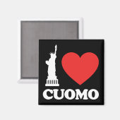 I Love Cuomo | Vrijheidsbeeld Magneet (Voorkant / Achterkant)