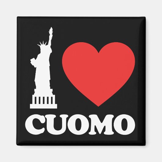 I Love Cuomo | Vrijheidsbeeld Magneet (Voorkant)
