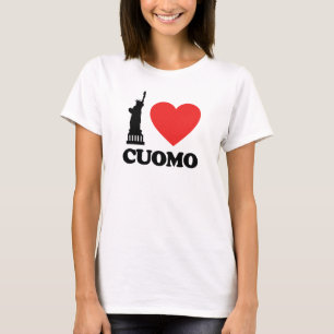 I Love Cuomo Vrijheidsbeeld T-shirt