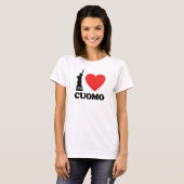 I Love Cuomo | Vrijheidsbeeld T-shirt (Voorkant volledig)