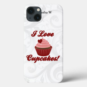 I Love Cupcakes Case-Mate iPhone Case