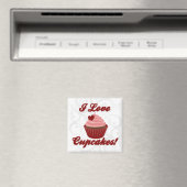 I Love Cupcakes Magneet (Insitu (Vaatwasser))