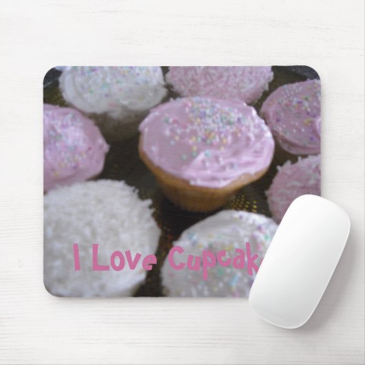 I Love Cupcakes Muismat (Met muis)