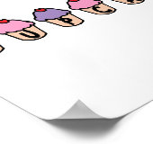 I Love Cupcakes Poster (Hoek)