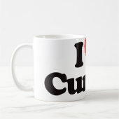 I Love Curling Koffiemok (Links)