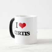 I Love Curtis Magische Mok (Voorkant links)