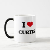 I Love Curtis Magische Mok (Links)