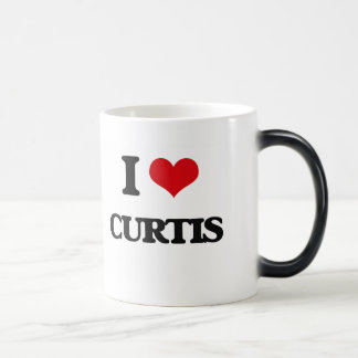 I Love Curtis Magische Mok