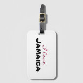 I love [customize] bagagelabel (Voorkant (verticaal))