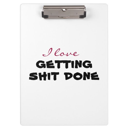 I love [customize] klembord (Voorkant)