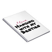 I love [customize] notitieboek (Rechterzijde)